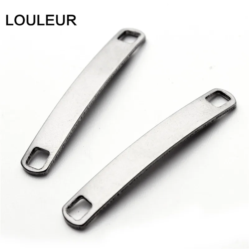 Застежки-коннекторы из нержавеющей стали для подвесок и браслетов 10-20 шт./партия