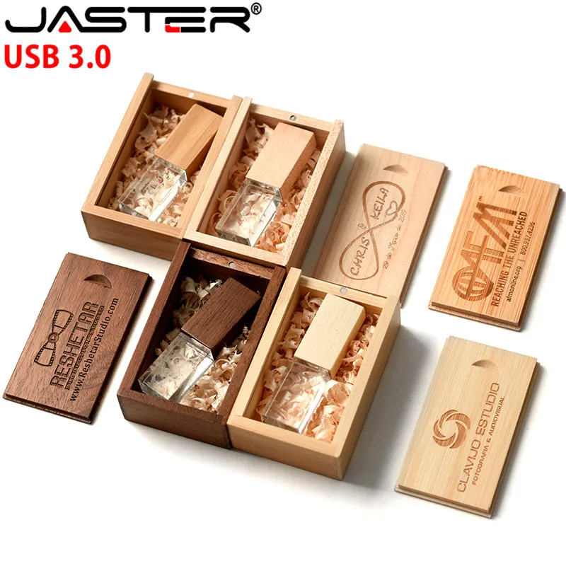 JASTER Высокоскоростной USB 3 0 с бесплатным логотипом на заказ свадебная фотография