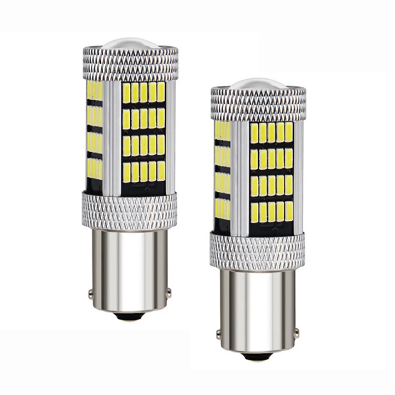 2 шт. BA15S P21W 1156 4014 92smd фсветильник заднего хода s сигнал поворота светодиодная