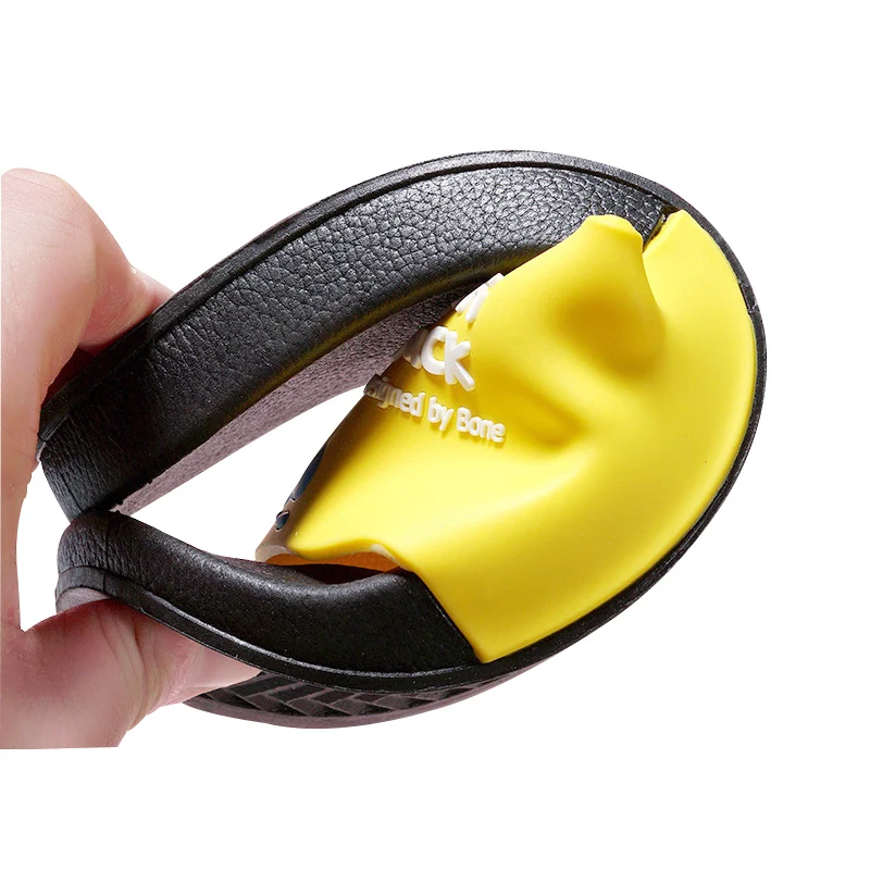 Летние тапочки Новинка Милая желтая утка Пляжные шлепанцы Женские нескользящие