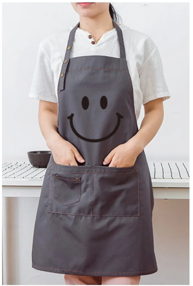 Простой фартук в нордическом стиле защита от загрязнения маслостойкий для кухни