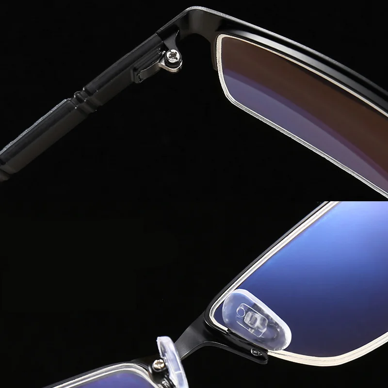 

0 To -6.0 New Myopia Glasses Men High Quality Half Frame Diopter Eyeglass Business Men Myopia Glasses Women Reading Eyeglasses