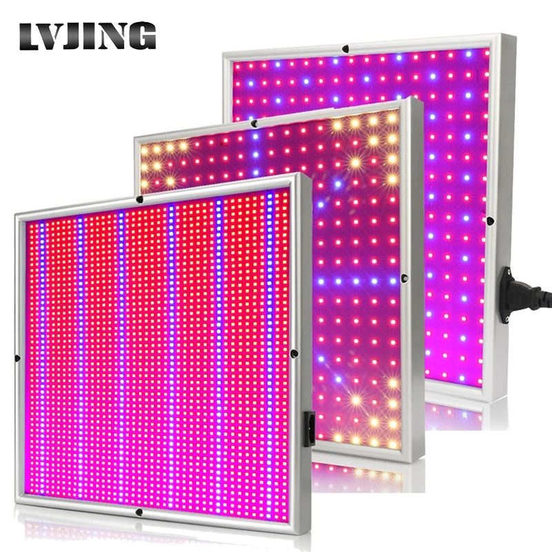 120W 1155Red+ 210Blue AC85~ 265V Светодиодный светильник для выращивания растений, лампы для цветения растений и гидропоники, внутренний светодиодный фитоламповый светильник