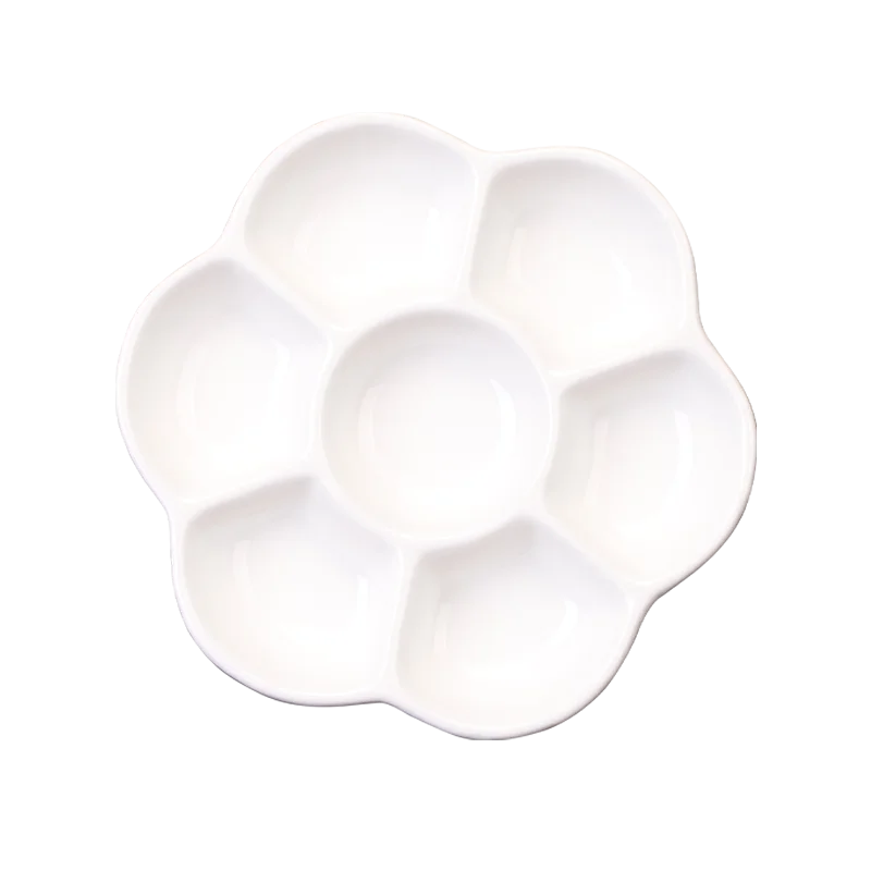 Кисть Samina для рисования миниатюрная круглая подставка керамика акриловая