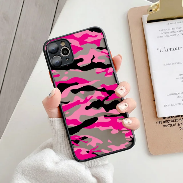Чехол для телефона USLION с цветным леопардовым рисунком iPhone 13 11 12 Pro XS Max Mini XR X 7 8 Plus