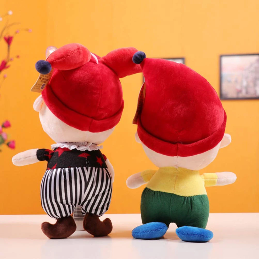 

Cute Clown Plush Doll Toy Children'S Story Parent-Child Interactive Doll Toy Party Favor Children'S Birthday Gift