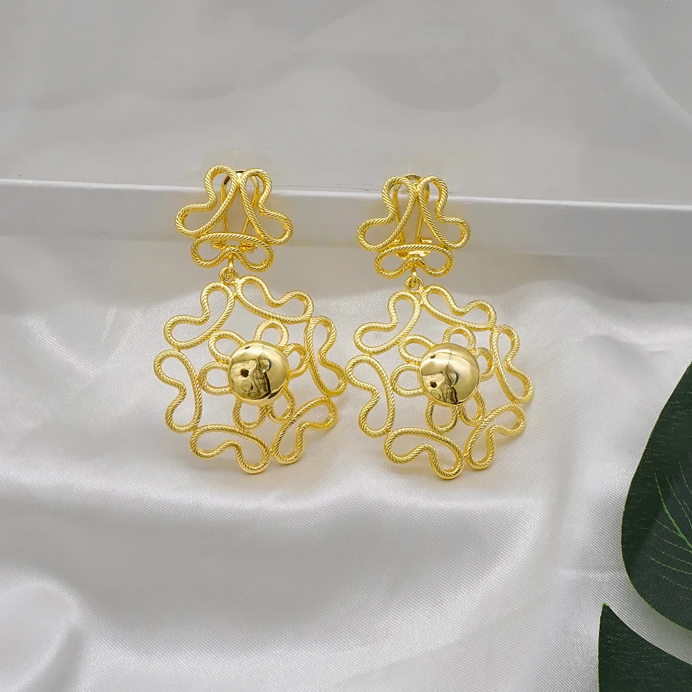 Модные висячие серьги-подвески для женщин эффектные геометрические серьги в