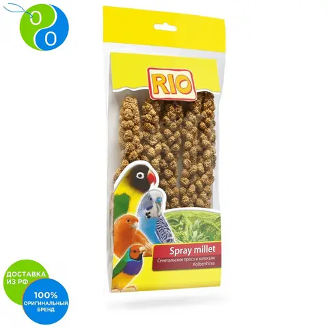 Рио Сенегальское просо в колосьях 100г - изображение