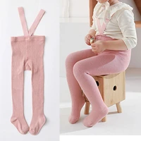 spring autumn baby tights suspender leggings socks for 0 3yrs kids toddler infant newborns pantyhose warm high waist stockings