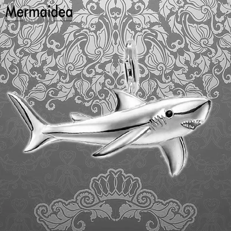 Подвески с застежкой в виде Акулья омара модные ювелирные изделия посеребренным