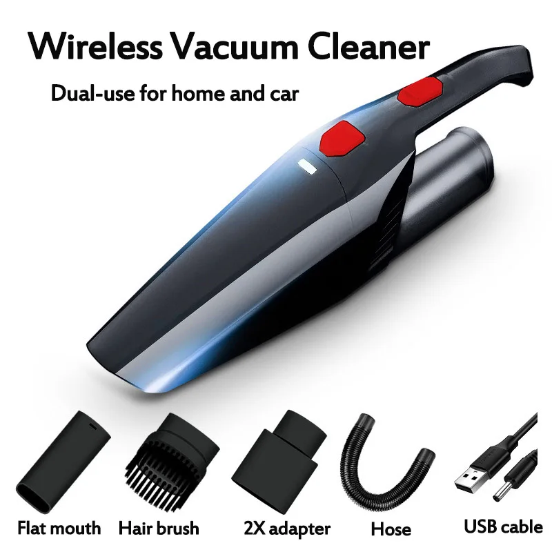 

3000KPA/4500KPA 120W Car Wireless Handheld Wet/Dry Vacuum Cleaner for Home Office Cleaning
