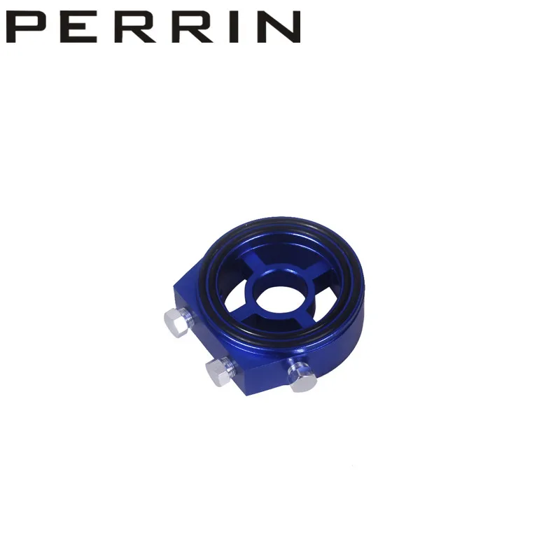 Oil Filter Cooler Sandwich Plate Adapter red/blue/silver |