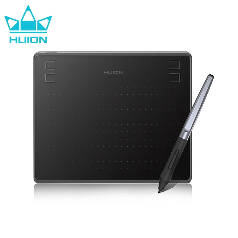 Huion Hs64 6x Polegadas Gráficos Desenho Tablet Ultrafino Digital Tablet Caneta Caneta Caneta Caneta Stylus Livre de Bateria para Android Windows Macos Tablets digitais