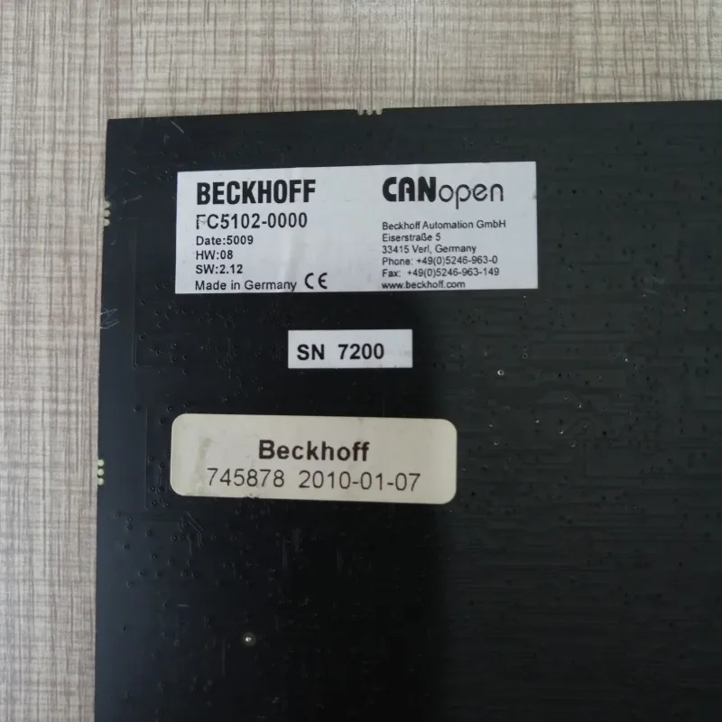 

Becjoff FC5102 FC5102.4 FC5102-0000 (гарантия качества и цена договорная)