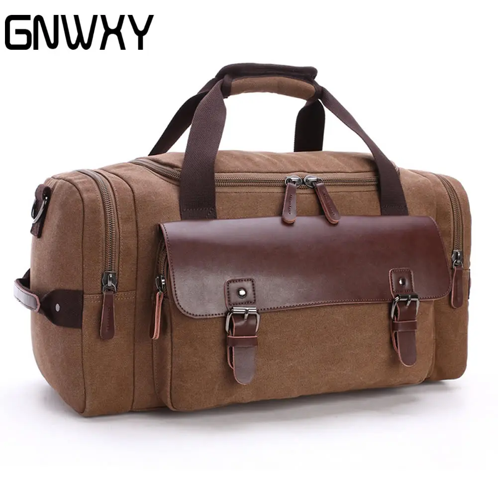 Большая Вместительная дорожная сумка GNWXY мужская деловая для ручной клади
