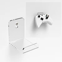 game controller holder wall mounted acrylic headset stand hanger space saving gamepad holder universal wall mount for ps4 xbox