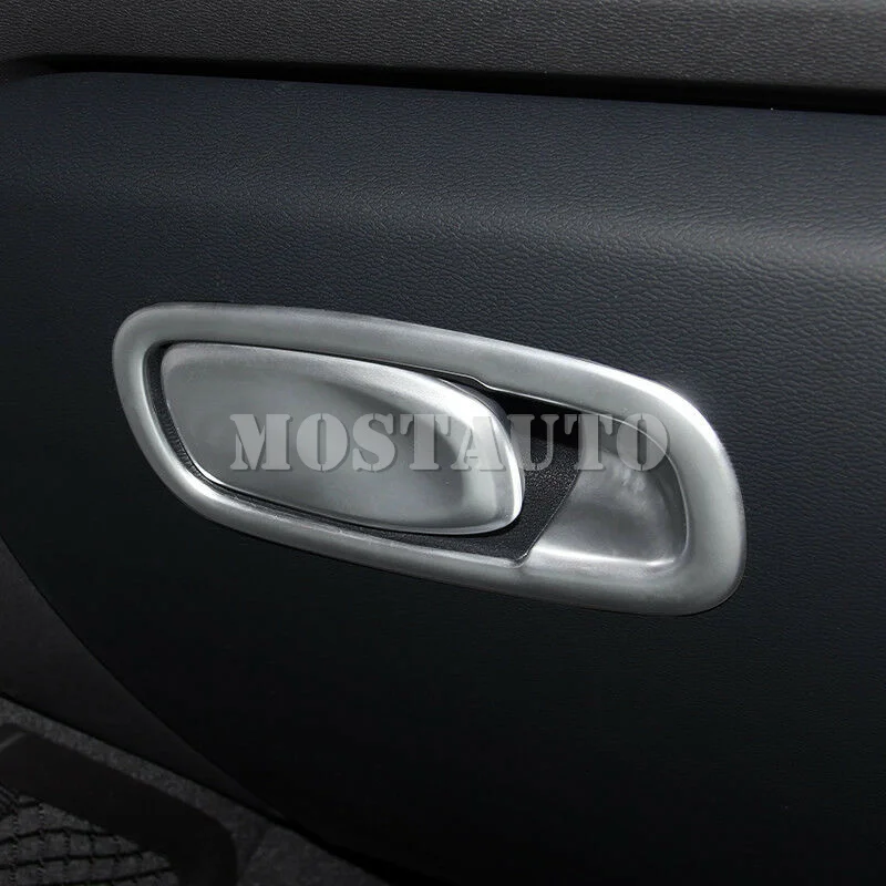 Матовая Внутренняя Ручка для хранения рамка Volvo XC60 второго поколения 2018-2021 2 шт.