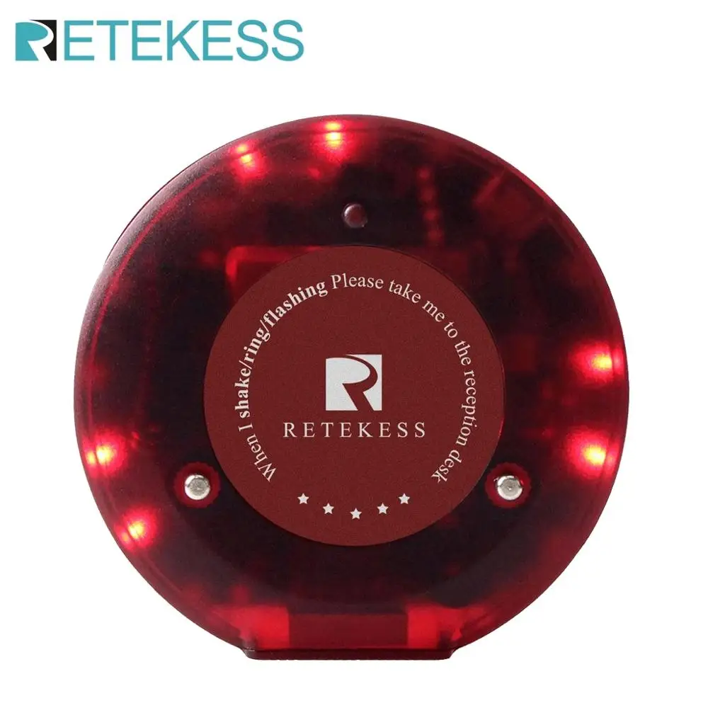 1 шт. пейджер приемник для Retekess T119 ресторан Беспроводная система вызова ресторана