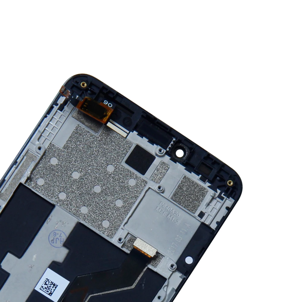 ЖК-дисплей для ZTE Blade X Max Z983 дигитайзер с сенсорной панелью сенсор в сборе рамкой и