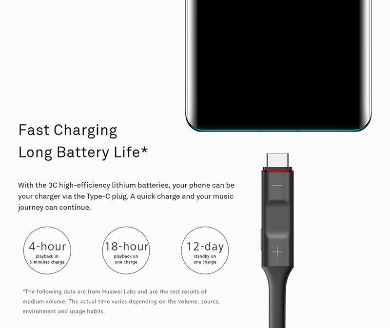 Оригинальные беспроводные наушники huawei FreeLace, Bluetooth, спортивные водонепроницаемые наушники-вкладыши, кабель памяти, металлическая полость, силиконовый магнитный переключатель