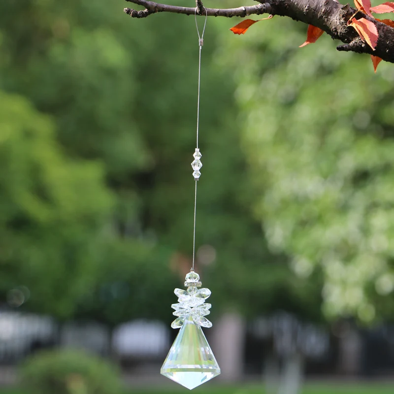 1 шт. подвесная чакра Хрустальный Ловец снов хрустальный шар Бриллиант Призма