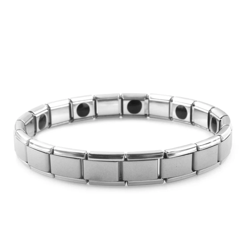 

Men's Stainless Steel Chain Link Cuff Bracelet Wristband Bangle Jewelry Punk New