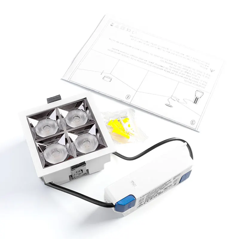 

STINYTECH Minimalist LED Recessed Spotlight Narrow Border Downlights 16W Living Room Downlight Bedroom Lighting