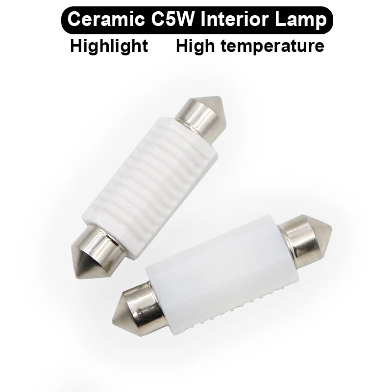 2X C5W светодиодный светильник лампы s для Citroen C5 C4 C3 Mini Cooper Opel Astra H G J Vectra C Saab Suzuki Festoon