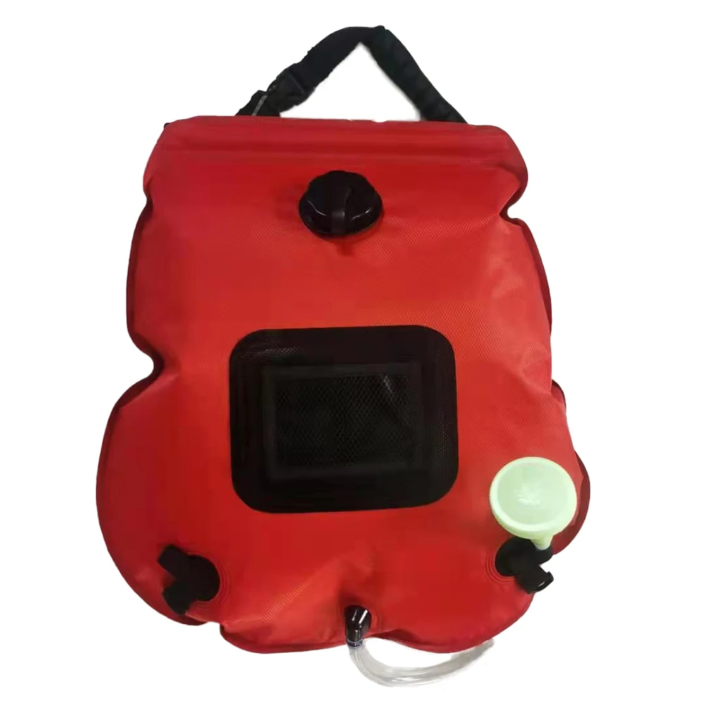 

Solar Shower Bag,5 gallons/20L Solar Heating Camping Shower Bag with Removable Hose and On-Off Switchable Shower Head for Campin