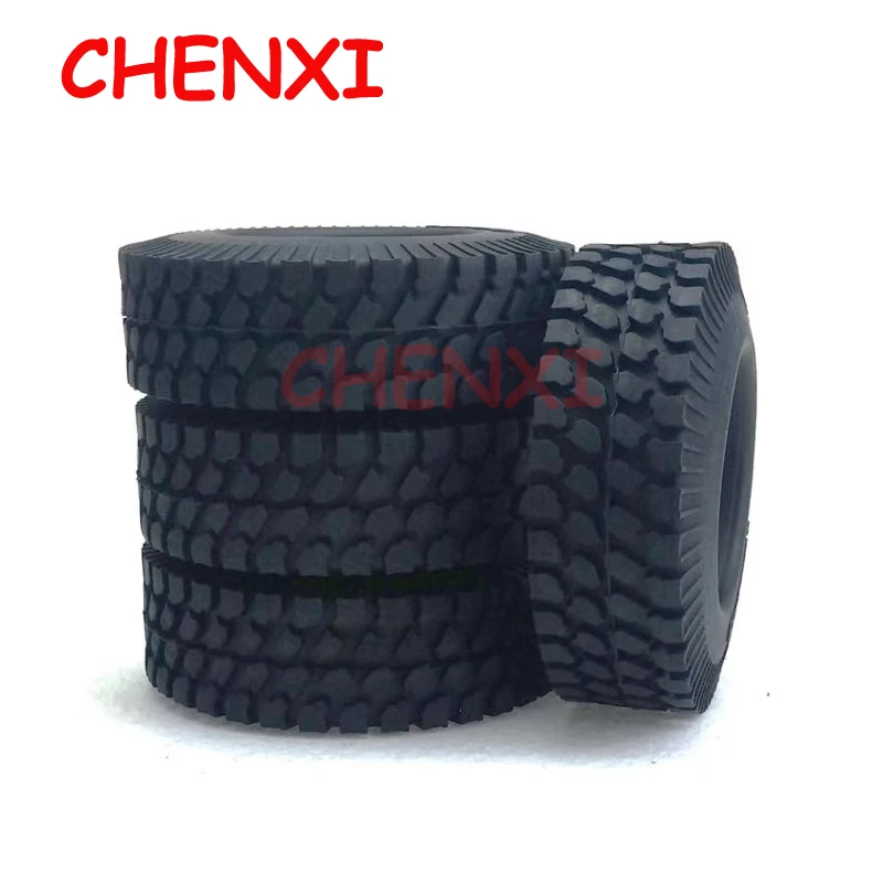 

4PCS 1.9 Inch 1/10 98MM*30MM Rock Tires 12mm Hex For RC4WD SCX10 1:10 RC Crawler Car Part
