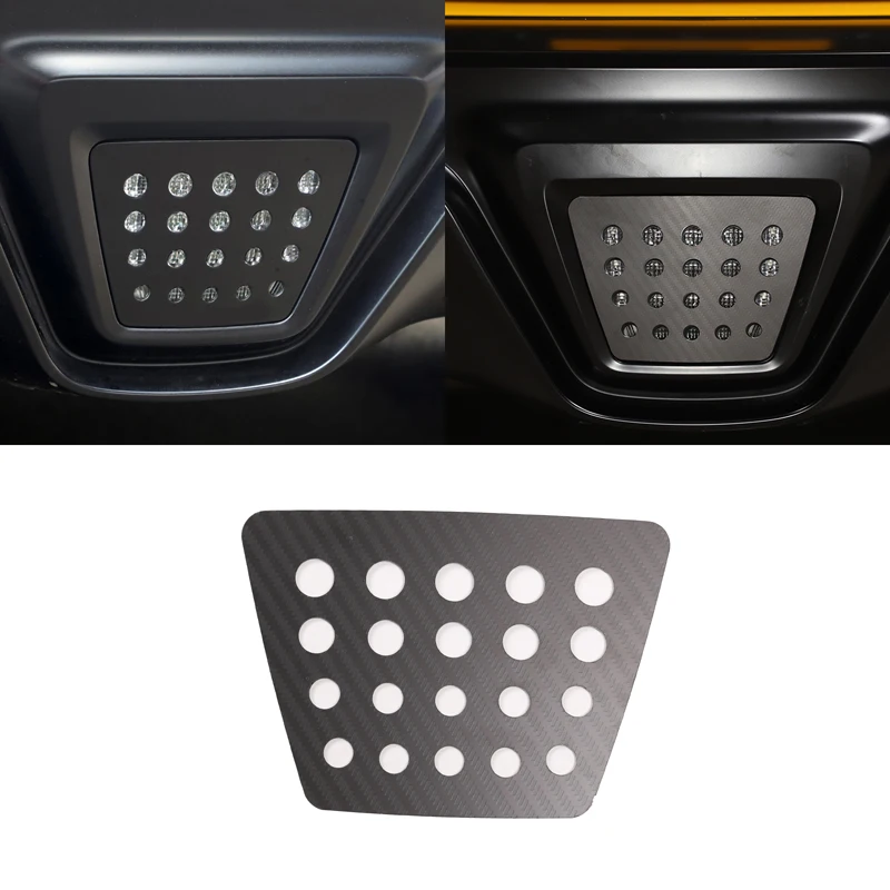 

Stainless Steel Carbon Fiber Style Car Reversing Light Decorative Sticker For Toyota GR Supra A90 2019-2022 Exterior Accessories