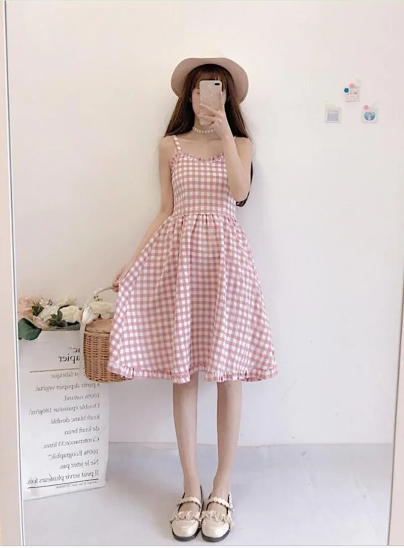 

Japanese kawaii girl sweet lolita dress vintage lace lattice victorian dress tea party gothic lolita jsk loli cos