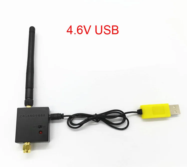 Усилитель беспроводного сигнала 2 4G 1 шт. длинный дистанционный усилитель для