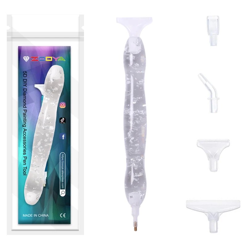 

1 Pcs Point Drill Pen 5D Painting With Diamonds Accessories Professional 5D Diamond Cross Stitch Tool