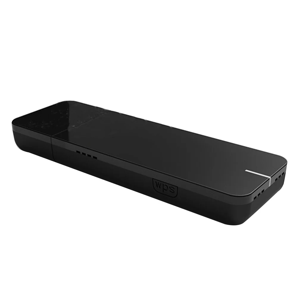 300 Мбит/с портативный 2 4G 5G домашний Wifi адаптер Черный RT5572 Компьютерные аксессуары