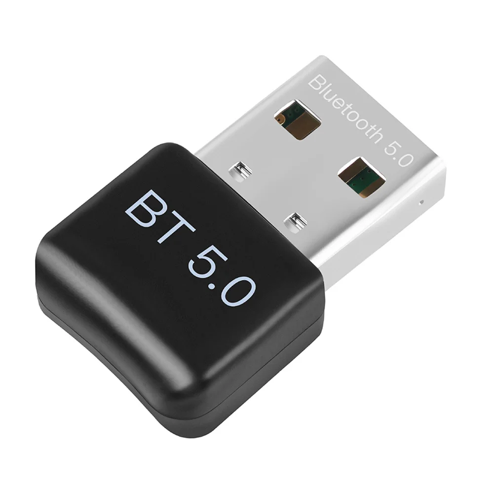 

VODOOL USB Adapter Wireless USB 2.0 BT 5.0 Dongle Adapter Audio Receiver Transmitter for PC Computer Laptop