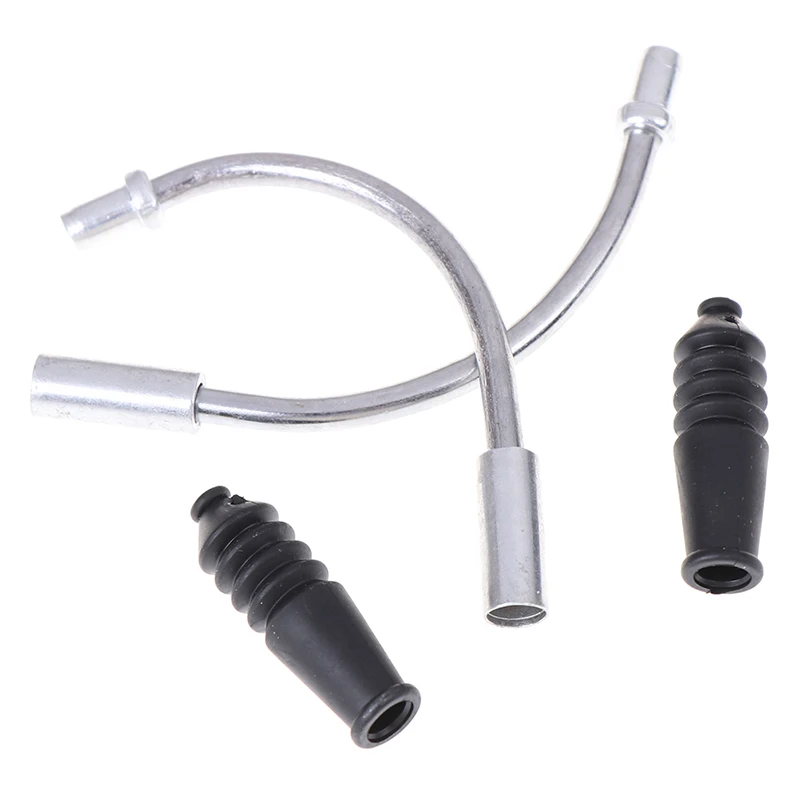 Bike Bicycle V Brake Cable Guide Pipe Tube Hose Accessories With Rubber Cover | Спорт и развлечения