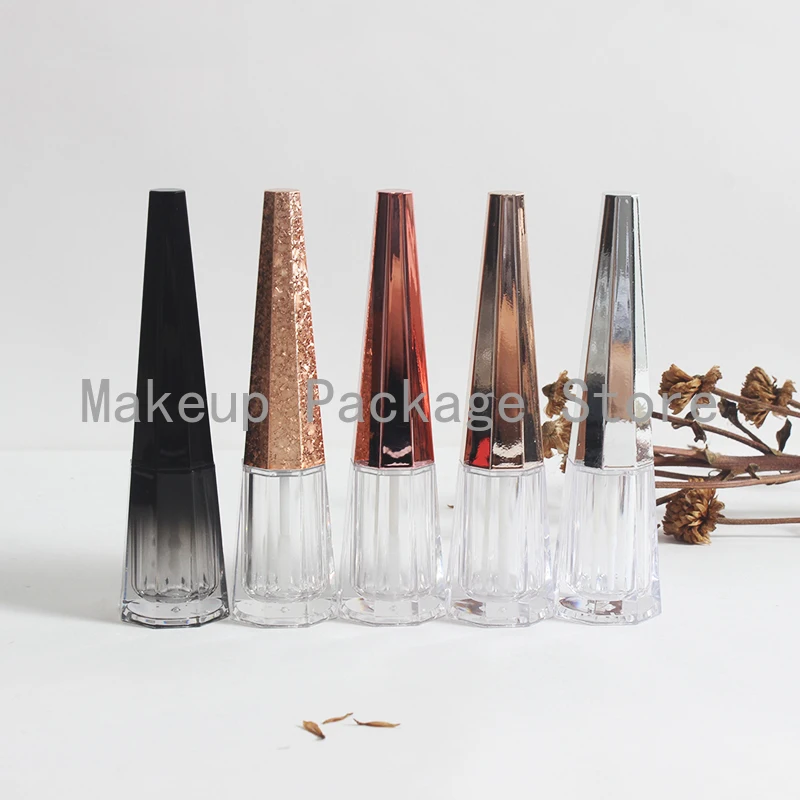 

4ML 10/30/50pcs Silver Cosmetic Liquid Lipstick Bottle,Empty Portable Lip Gloss Tube with Brush,Professional Beauty Makeup Tools
