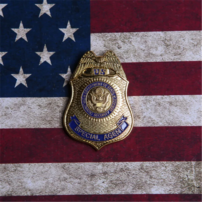 Специальный агент полиции Форсаж 5 знаки офицера карточка с цепочкой 1:1 подарок