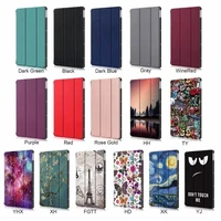 tablet case for huawei matepad 10 4 case bah3 w09 bah3 al00 slim pu leather for honor v6 cover protector shellpenfilm