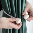 2 шт. Магнитная занавес Holdback Tiebacks домашний текстиль золотой занавес Пряжка держатель Cilp Аксессуары для штор шторы в зал