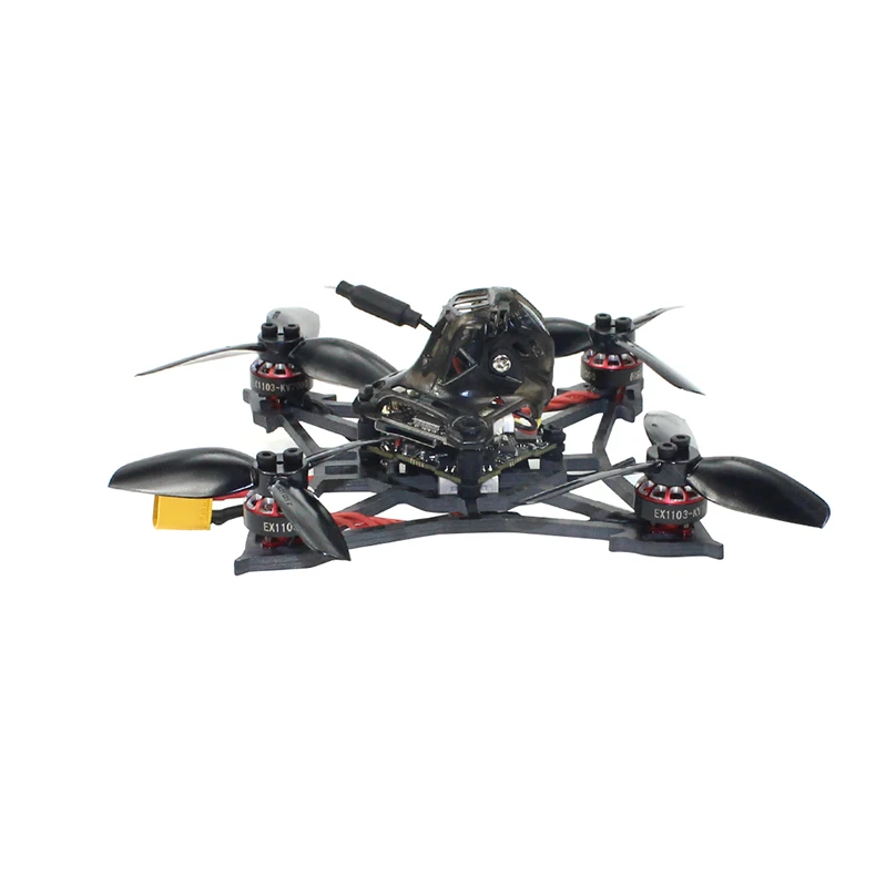 Happymodel Larva X 2-3S 2,5 дюймов бесщеточный FPV гоночный Дрон 100 мм Crazybee F4 PRO V3.0 AIO система управления полётом камеры 25 мВт~ 200 мВт VTX