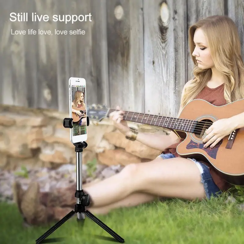 Селфи палка Bluetooth совместимая со штативом селфи из пластикового сплава для