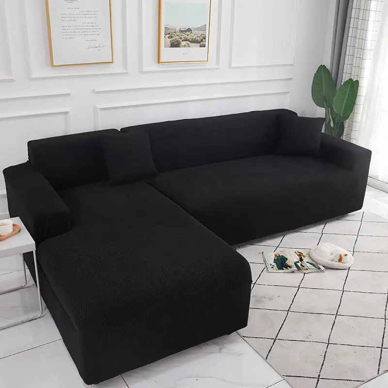 

Stretch Sofa Covers for Livingroom Solid Color Covers of Sofas Sofa Chair Couch Cover Home Decor 1/2/3/4-seater