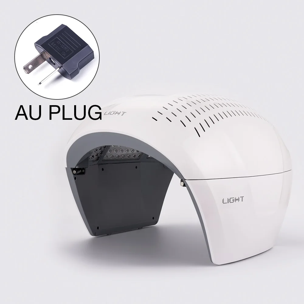 AU PLUG (220-240V) NEW 7 Color PDT Acne Removal Machine Face LED Light Therapy Skin Rejuvenation Acne Remover Anti Wrinkle Device Beauty Salon - Цвет: AU PLUG (220-240V)