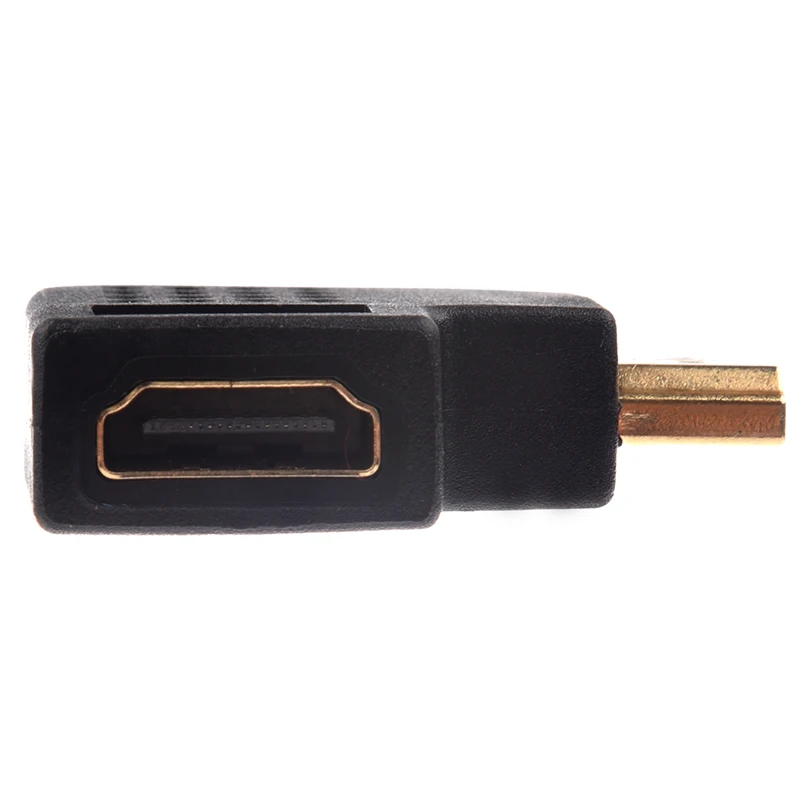 Переходник с HDMI штекер на гнездо под прямым углом | Обустройство дома