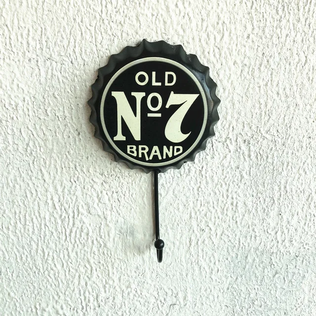 1 шт. новинка пивная бутылка колпачок знак крючок пивной двигатель настенная