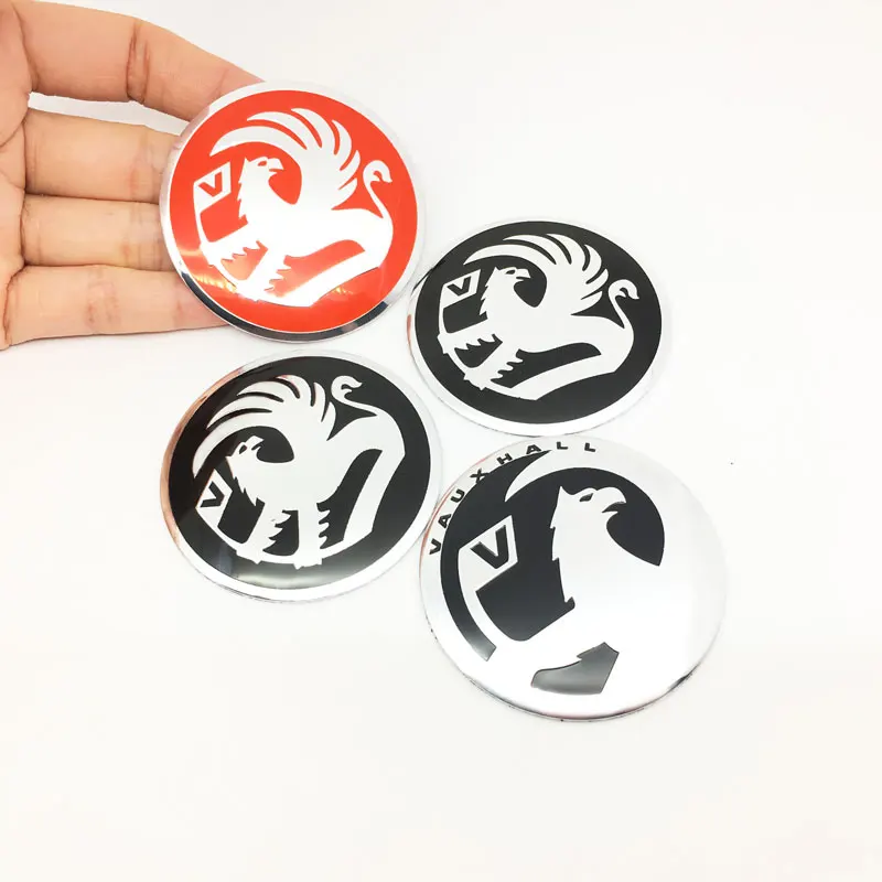 Автостайлинг 4 шт. 56 мм строительные крышки наклейки для Vauxhall Cruiser Prado Opel Astra Insignia