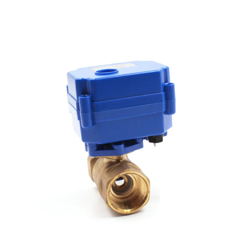 CWX 15 Электрический латунный шаровой клапан DN15 DN20 DN25 DC3 6v DC12v DC24v AC220v моторизованный