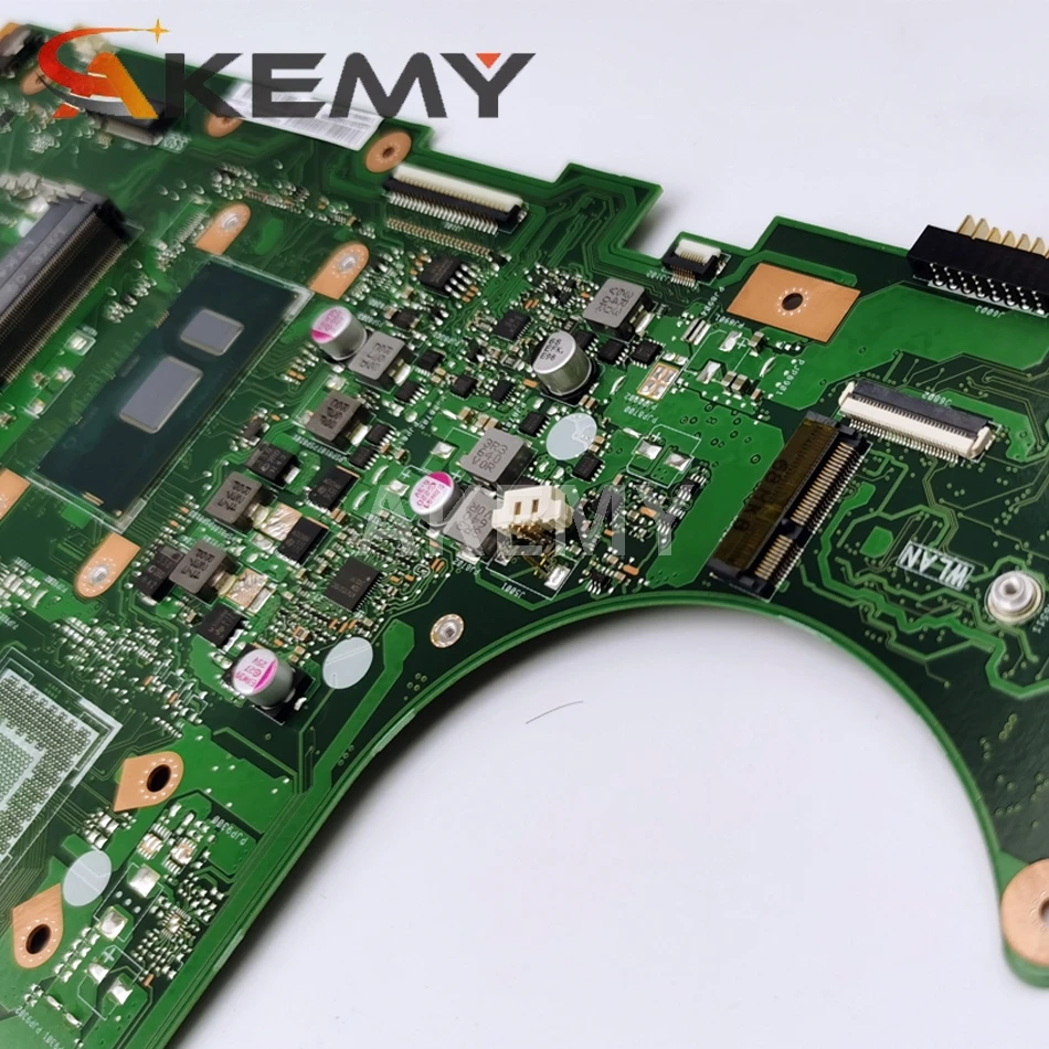 

Akemy X756UAK Laptop motherboard For Asus X756UAK X756UA X756UVK X756UV original mainboard I3-7100U DDR4